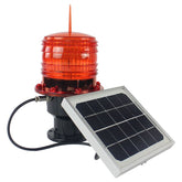 Solar Warning Light for Telecom Tower|Marine|Aviation|Construction